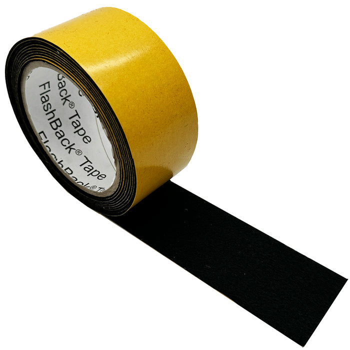 Anti Squeak / Rattle Black Felt Sticky Tape FlashBack® Tape