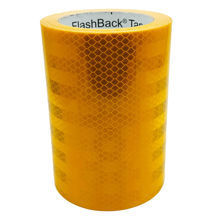 Golden Yellow Prismatic Reflective Tape