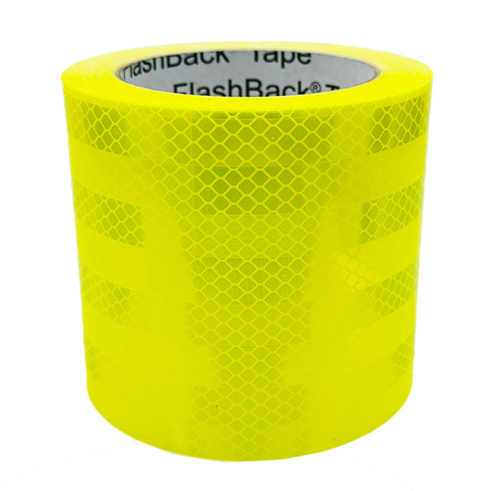 High Visibility Yellow Prismatic Reflective Tape