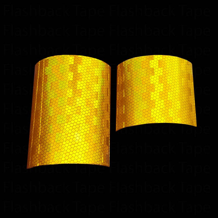 Golden Yellow Premium Prismatic Reflective Tape