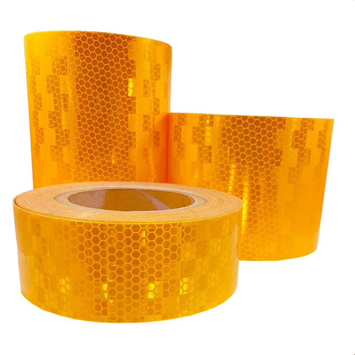 Golden Yellow Premium Prismatic Reflective Tape