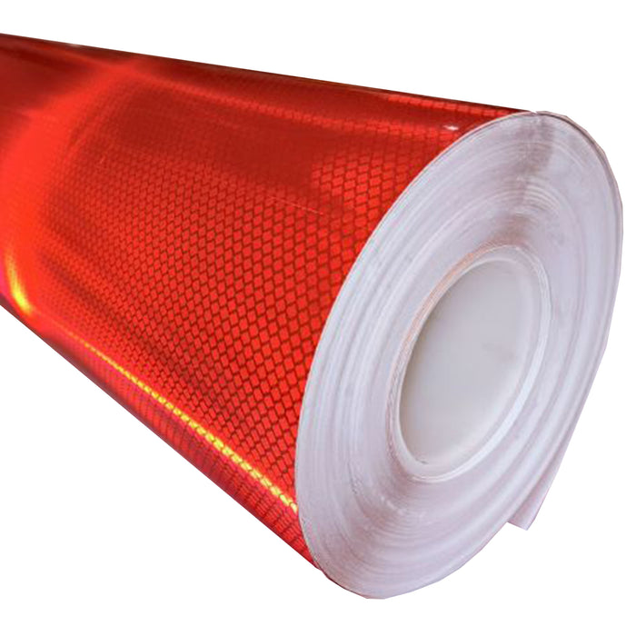 Chapter 8 Compliant - DIY Reflective Chevron Material Tape - Red & Fluorescent Yellow (150mm)